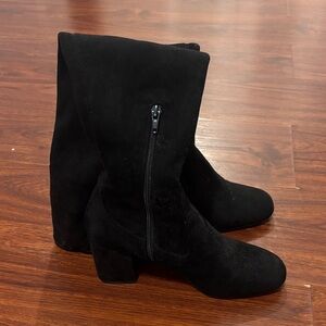 Knee high Elegant Black Women's Boots